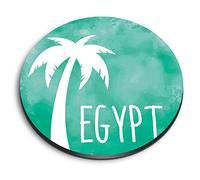 1x Round MDF Magnet 6cm - Sharm El Sheikh Egypt Travel Holiday - Fridge Locker Office Whiteboard Toolbox #58143