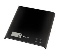 Salter Digital Kitchen Scales ARC Compact & Precise LCD Weighing Scale 3kg Black
