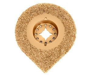 1x Saxton Carbide Teardrop Blade Compatible with Fein Multimater Bosch Makita Multitool