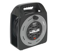 Sealey Cable Reel Box Type 25m 4 x 230V 1.25mm_ Thermal Trip - BCR25CB