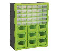 Sealey Cabinet Box APDC39HV - 39-Drawer - Hi-Vis Green/Black