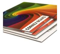 1x SelfHold 4mm Correx Sign Board Printing A0, A1, A2, A3, A4 - Perfect for Lamp Posts, Fences, Site Boards, Estate Signs, and More | Printed using waterproof UV inks (White, A4)