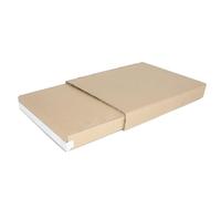 1x SelfHold Telescopic Cardboard Box Strong Double Wall Shipping for Picture Frames, Mirrors Etc! (700 x 90 x 500-900mm)