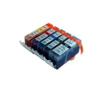 1x Set of 5 CLI521 Compatible Ink Cartridges with chip. Multipack includes 1x PGI520 (PGI-520PGBK) Black & 1x CLI521 (CLI-521BK, CLI-521C, CLI-521M, CLI-521Y) Black, Cyan, Magenta, & Yellow Compatible Ink Cartridges for Canon PIXMA iP3600 iP4600 iP4600x iP4700 MP540 MP540x MP550 MP560 MP620 MP620B MP630 MP640 MP980 MP990 MX860 MX870 Inkjet Printers. Fully chipped and will show ink levels. FREE DELIVERY and VAT RECEIPT with every order.