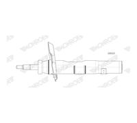 1x Shock Absorber (Single) G8669 Front Left Monroe Original 1773230100