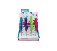 1x Silicone Worx - Silicone PASTRY BRUSH w/stainless Steel Handle - 4 assorted colours/1 supplied