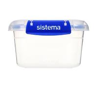 Sistema KLIP IT PLUS Food Storage Containers | 400 ml | 3 Piece Airtight Containers Set | Leak-Proof Seal | Easy Locking Clips | Recyclable with TerraCycle® | BPA-Free