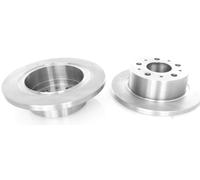 2x Solid Brake Discs Rear Right and Left for FIAT DUCATO, JUMPER, BOXER 2006-