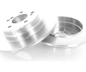 1x Solid Brake Disc Rear Right=Left GH-423384