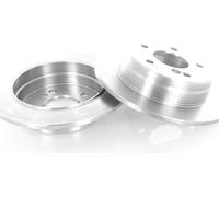 2x Solid Brake Discs Rear Right Left for MERCEDES C-CLASS W202 180/280B/200-250D
