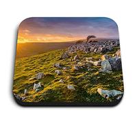 1x Square MDF Magnet 5cm - Twistleton Scar Yorkshire Dales UK - Fridge Locker Office Whiteboard Toolbox #52331