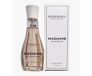 1X SUDDENLY MADAME GLAMOUR EAU DE PERFUME 75ml - VEGAN - BUY 3 GET 1 BOTTLE FREE