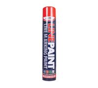 1X Survey Line Marker Marking Spray Paint 750ml - Red Permanent