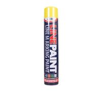 1X Survey Line Marker Marking Spray Paint 750ml - Yellow Permanent