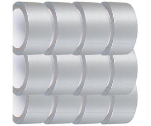 1X TAHA Roll BIG WIDE LONG Silver Gaffer Gaffa Duck Duct Cloth Tape 48mm x 50m HEAVY DUTY