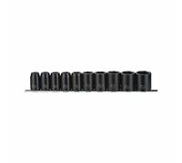 1x Teng Tools 10 Piece Impact Socket Set 1/2 Drive Workshop DIY - T9121