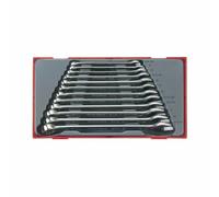 1x Teng Tools 12 Piece Tray Combination Spanner Set DIY Workshop - TTT1236