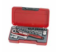 1x Teng Tools 23 Piece 1/4 Drive Socket Set Workshop Accessories - TT1424