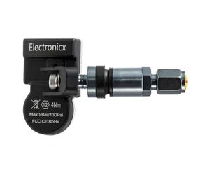 1x Tire Pressure Sensor TPMS Sensor Metal Valve Gunmetal for Mazda CX-5 2011-201