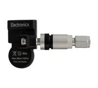 1x Tire Pressure Sensor TPMS Sensor Metal Valve Silver for Voyah Courage 2024-20