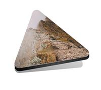 1x Triangle MDF Magnet 6cm - Helvellyn Mountain Lake District Hiking - Fridge Locker Office Whiteboard Toolbox #52958