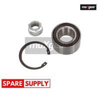 1X WHEEL BEARING KIT FOR FIAT ALBEA PALIO MAXGEAR 33-0567 FITS FRONT AXLE