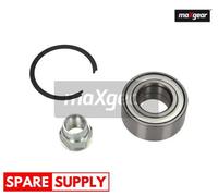 1X WHEEL BEARING KIT FOR FIAT BRAVA BRAVO MAXGEAR 33-0118 FITS FRONT AXLE