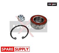 1X WHEEL BEARING KIT FOR FIAT CINQUECENTO PANDA MAXGEAR 33-0113 FITS FRONT AXLE