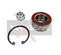 1X WHEEL BEARING KIT FOR FIAT CINQUECENTO PANDA MAXGEAR 33-0113 FITS FRONT AXLE