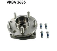 1X WHEEL BEARING KIT FOR JAGUAR X-TYPE SKF VKBA 3686