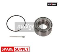 1X WHEEL BEARING KIT FOR NISSAN ALMERA MARCH MAXGEAR 33-0658 FITS FRONT AXLE