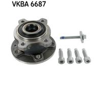 1X WHEEL BEARING KIT FOR VOLVO XC60 I SUV SKF VKBA 6687