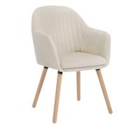 1x WOLTU Kitchen Dining Chair Living Room Corner Chair with Velvet Solid wood