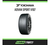 1X Yokohama Advan Sport V107 235 35 R19 91Y XL Performance Tyre