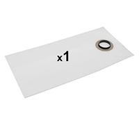 1x Zip Dust Bag, Reusable for Makita 440