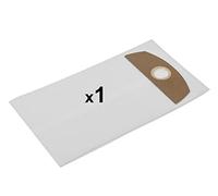 1x Zip Dust Bag, Reusable for Metabo AS 18 L PC Compact, AS 18 HEPA PC Compact, 630164000