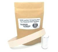 1X18 inch SUPER STROP Leather Honing Stropping Belt Fits Ken Onion Blade Grinding Attachment By Work Sharp
