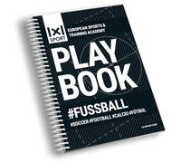 1x1SPORT Playbook #Football Pitch Templates and Training Aid for Managers, 140000, Playbook A5, DIN A5