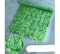 1x2M Artificial Ivy Leaf Fence Panel Outdoor Faux Hedges for Garden Decoration Durable Ivy Wall Decor Perfect for Patios & Yards 0.5/1/3 Meter Options