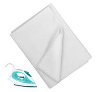 1x3m Medium Weight Iron On Fusible Interfacing, White Fusible Fleece Interfacing Fabric Iron On for Sewing Quilting Crafting Collars Bag Making