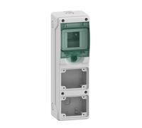 1x4 tipper Mureva IP65 for connection of sockets mgMRV-1-4-NT-T/2 2 holes 13176