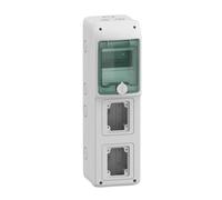 1x5 tipper Mureva IP65 for connection of gMRV-1-5-NT-T/2 sockets 2 holes 13178