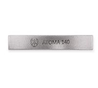 1x6 Atoma Diamond 140, Finest Atoma Grit, Advanced diamond technology, 3mm thick aluminum blank, compatible with any standard JIGS for Knives, Edge Pro, Hapstone, and TSProf Sharpener stone holder