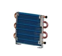 1x6x120mm Copper Tube Fin Air Cooled Condenser For Freezer Refrigerator | Mini refrigeration cooling coil for small refrigeration equipment maintenance replacement