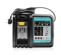 (1xCharger Only) Makita 18V Power Source Kit with 6.0 Ah BL1850B Battery + DC18RC Charger DC18RC BL1850B