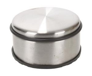 (1xWide) Stainless Steel Door Stop Protector Wide Extra Large Round Heavy Duty Stopper