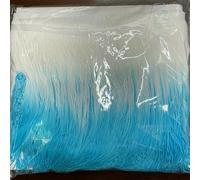 1Yard/Lot 20cm Lace Patchwork Color Trim Fringe DIY Latin Dress Stage Clothes Accessories Decorative Tassels Curtains Fabric