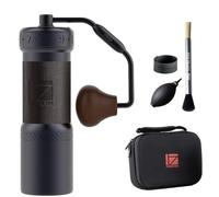1Zpresso K-Ultra Manual Coffee Grinder Iron Gray with Carrying Case, Assembly Consistency Grind Stainless Steel Conical Burr, Foldable Handle, Numerical External Adjustable Setting, All-Round Grinder