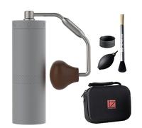 1Zpresso X-Ultra Manual Coffee Grinder-Space Gray, Well-built Sturdy Metal Body, Assembly Stainless Steel Burr, Numerical External Setting, Magnet Catch Cup, Faster Grind Efficiency Portable Mill