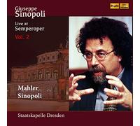 ゼンパーオーパー・ライヴ集成 第2集 / ジュゼッペ・シノーポリ | シュターツカペレ・ドレスデン (Live at Semperoper Vol. 2 / Giuseppe Sinopoli, Staatskapelle Dresden) [2CD] [国内プレス] [日本語帯解説付]